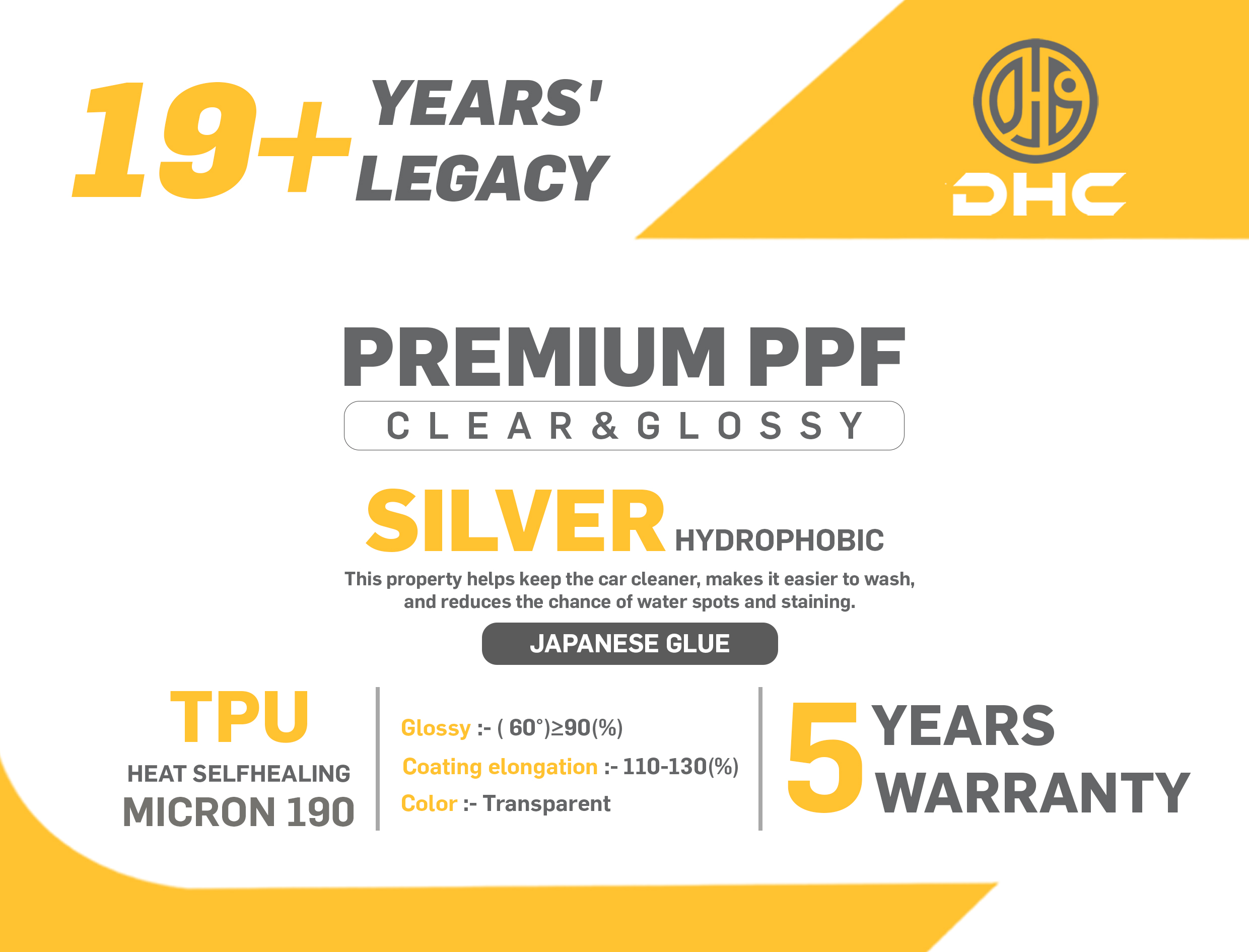 Premium PPF Silver